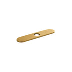 HANSGROHE 14019251  Base Plate for Single-Hole Kitchen Faucets, 10" - Brushed Gold Optic