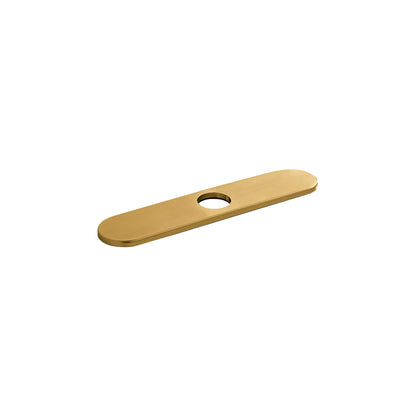 HANSGROHE 14019251  Base Plate for Single-Hole Kitchen Faucets, 10" - Brushed Gold Optic