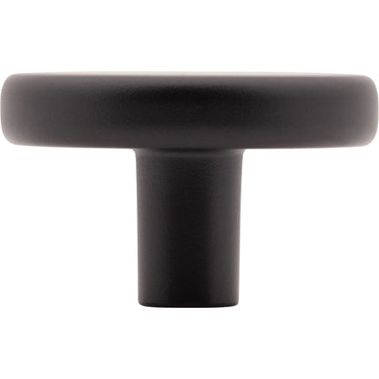 ELEMENTS 105L-MB Gibson 1-5/8" Diameter Mushroom Knob - Matte Black