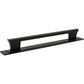 ATLAS A6008-BL Zander 12" Center to Center Appliance Pull - Matte Black