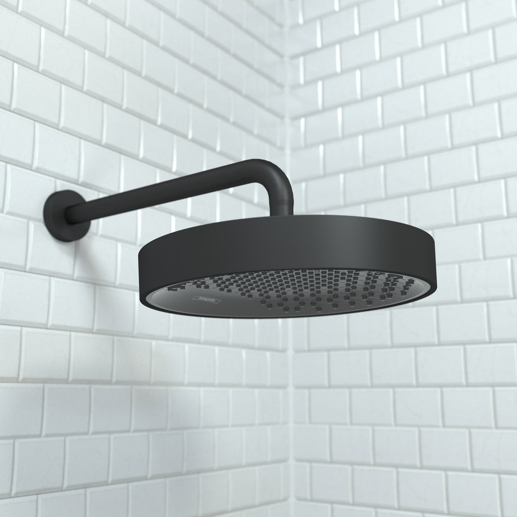 HANSGROHE 26228671 Rainfinity Showerhead 250 1-Jet, 2.5 GPM - Matte Black