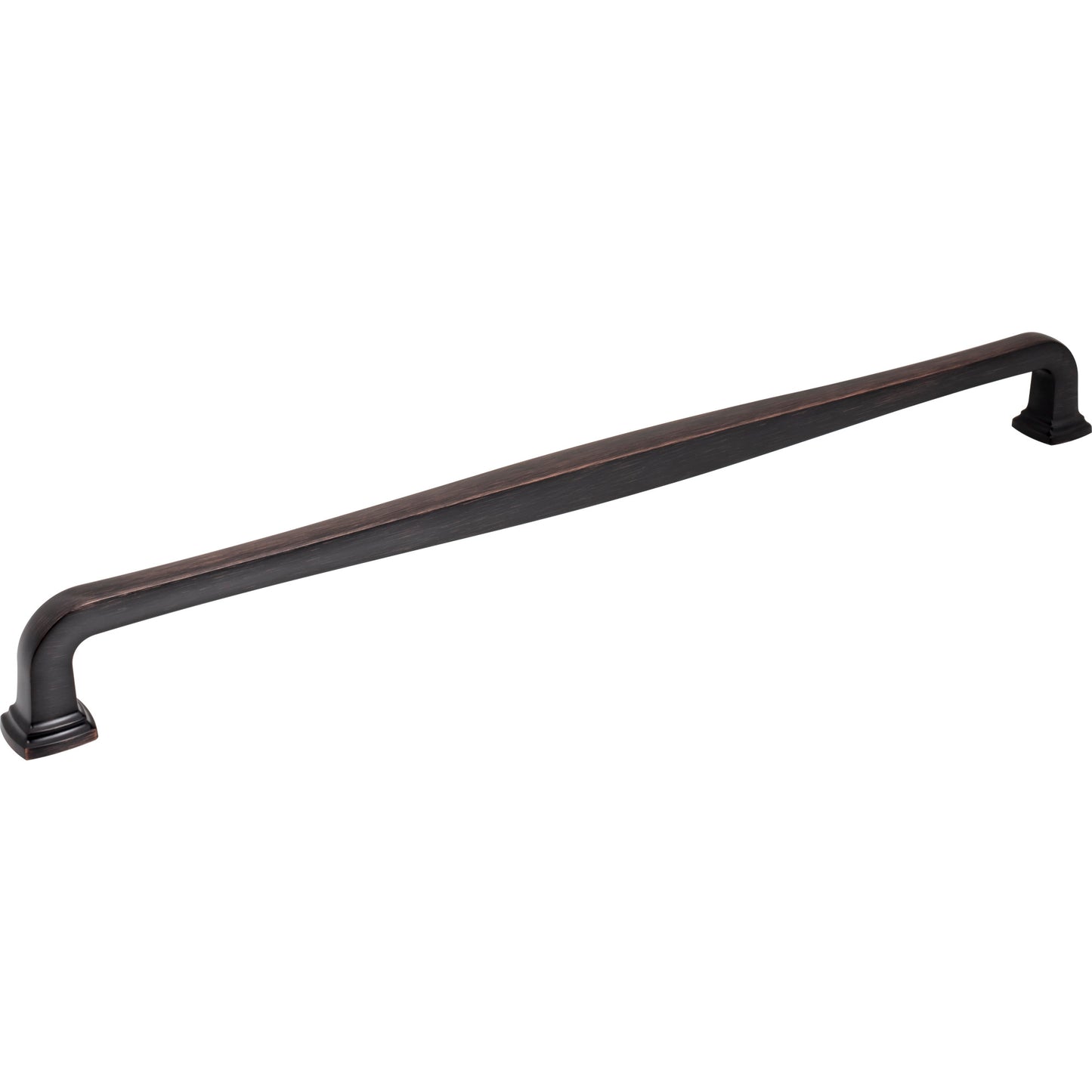 JEFFREY ALEXANDER 782-18DBAC Fontana 18" Center-to-Center Appliance Pull - Brushed Oil Rubbed Bronze