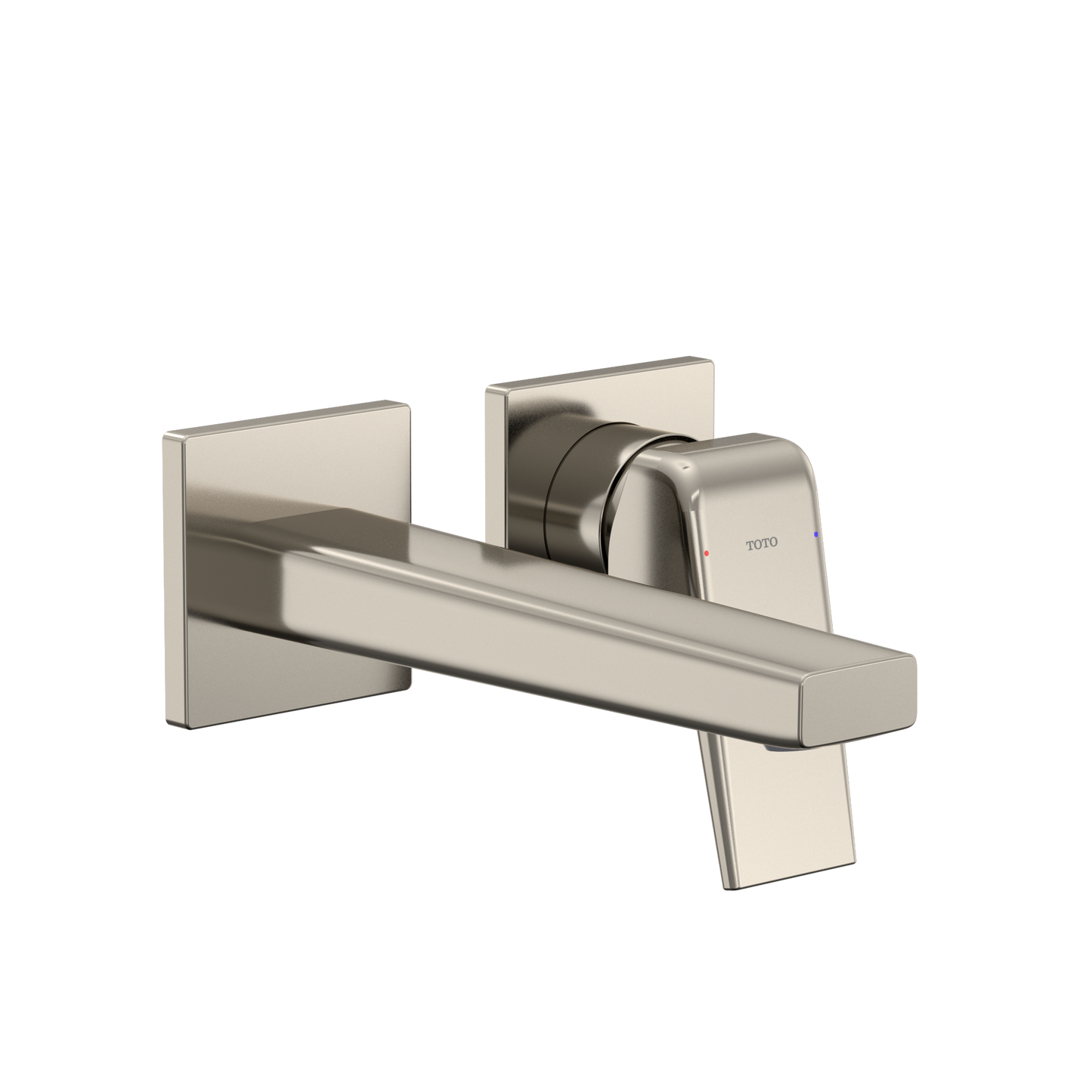 TOTO TLG10307U#PN GB 1.2 GPM Wall-Mount Single-Handle Bathroom Faucet with COMFORT GLIDE Technology , Polished Nickel