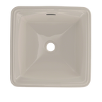 TOTO LT491G#12 Connelly Square Undermount Bathroom Sink With Cefiontect - Sedona Beige