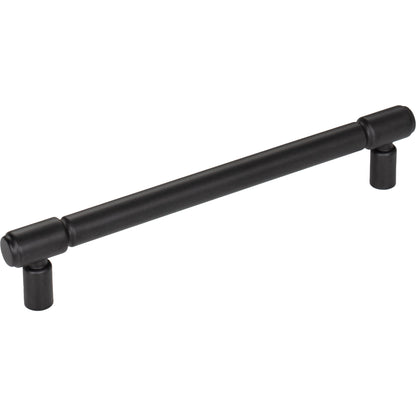 TOP KNOBS TK3114BLK Clarence 6 5/16" Center to Center Bar Pull - Flat Black