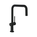 HANSGROHE 72858671 Talis N Kitchen Faucet, U-Style 1-Spray, 1.5 GPM - Matte Black