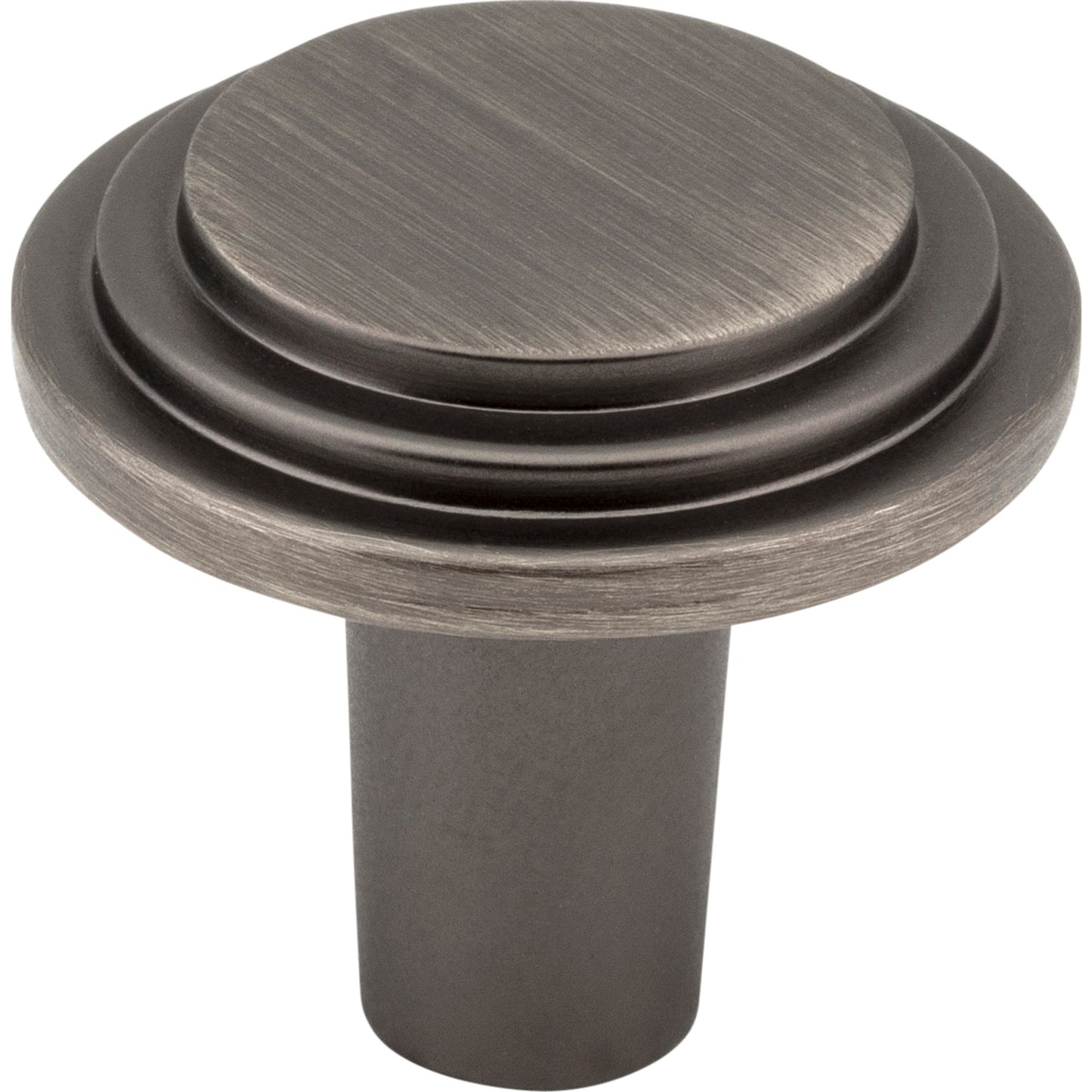 ELEMENTS 331BNBDL Calloway 1-1/8" Diameter Mushroom Knob , Brushed Pewter