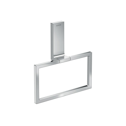 AXOR 42623000 Universal Rectangular Towel Ring - Chrome