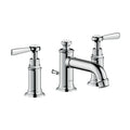 AXOR 16535001 Montreux Widespread Faucet 30 with Lever Handles and Pop-Up Drain, 1.2 GPM - Chrome