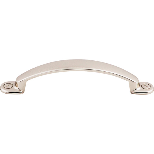 TOP KNOBS M1295 Arendal 3 3/4" Center to Center Bar Pull - Polished Nickel