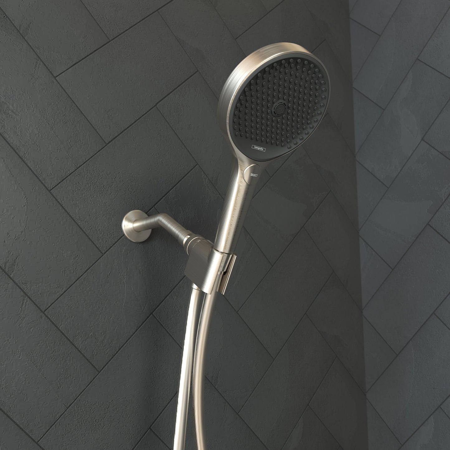 HANSGROHE 26913821 Brushed Nickel Rainfinity Handshower Set 2.5 GPM