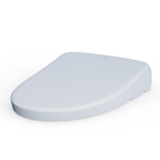 TOTO SW4726AT40#01 Washlet+ S7 Electronic Bidet Toilet Seat With Ewater+ Bowl And Wand Cleaning And Contemporary Lid - Cotton White
