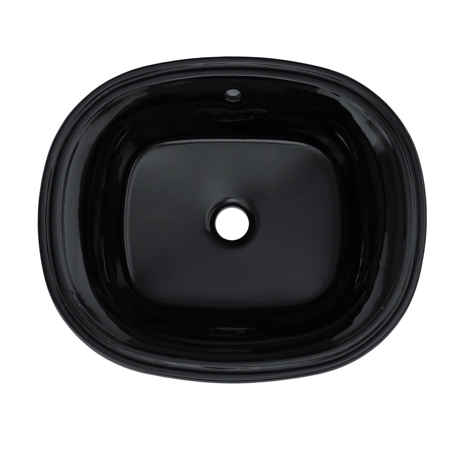 TOTO LT483#51 Maris 17-5/8" x 14-9/16" Oval Undermount Bathroom Sink , Ebony