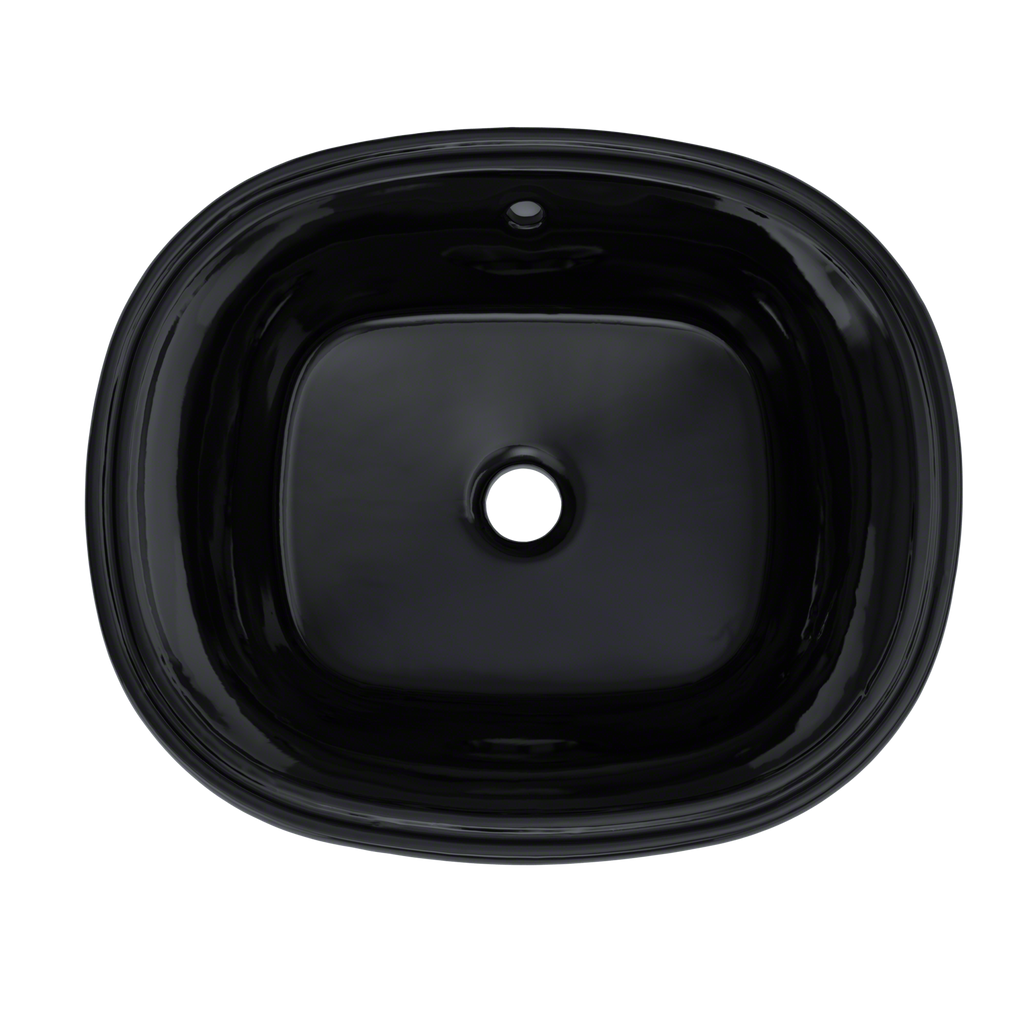 TOTO LT483#51 Maris 17-5/8" X 14-9/16" Oval Undermount Bathroom Sink - Ebony