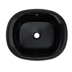 TOTO LT483#51 Maris 17-5/8" X 14-9/16" Oval Undermount Bathroom Sink - Ebony