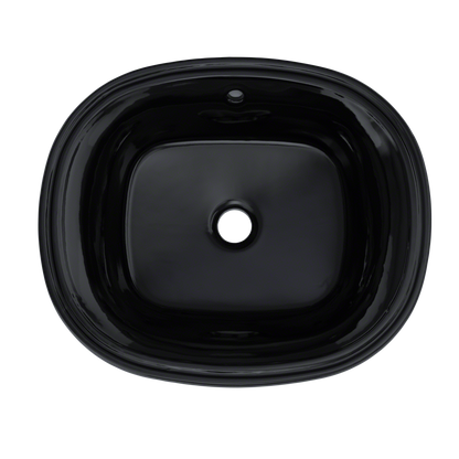 TOTO LT483#51 Maris 17-5/8" X 14-9/16" Oval Undermount Bathroom Sink - Ebony