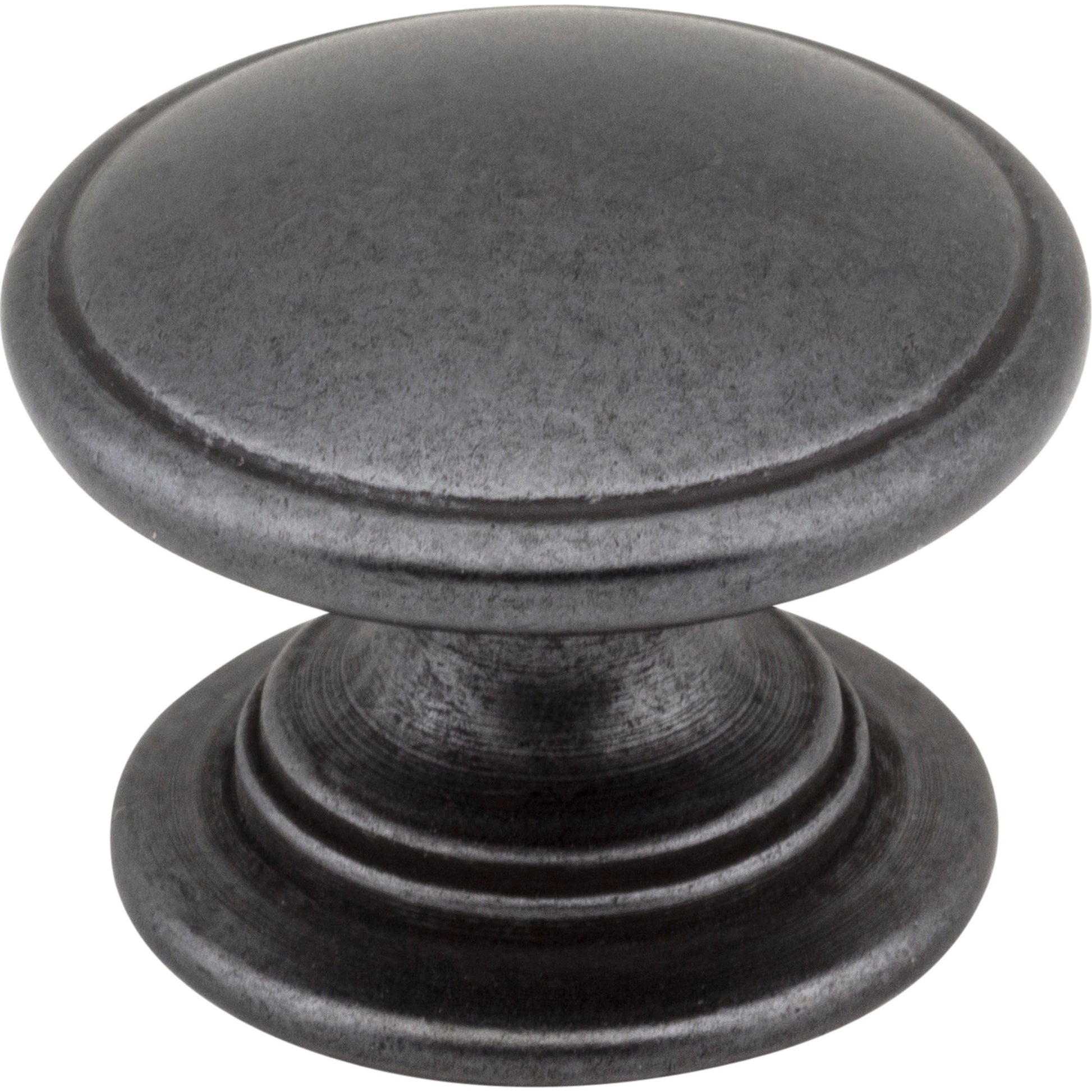 JEFFREY ALEXANDER 3980-DACM Durham 1-1/4" Diameter Mushroom Knob - Gun Metal