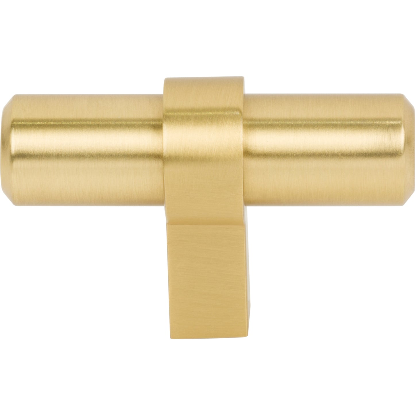 JEFFREY ALEXANDER 51BG Key Grande 2" Length Bar Knob - Brushed Gold