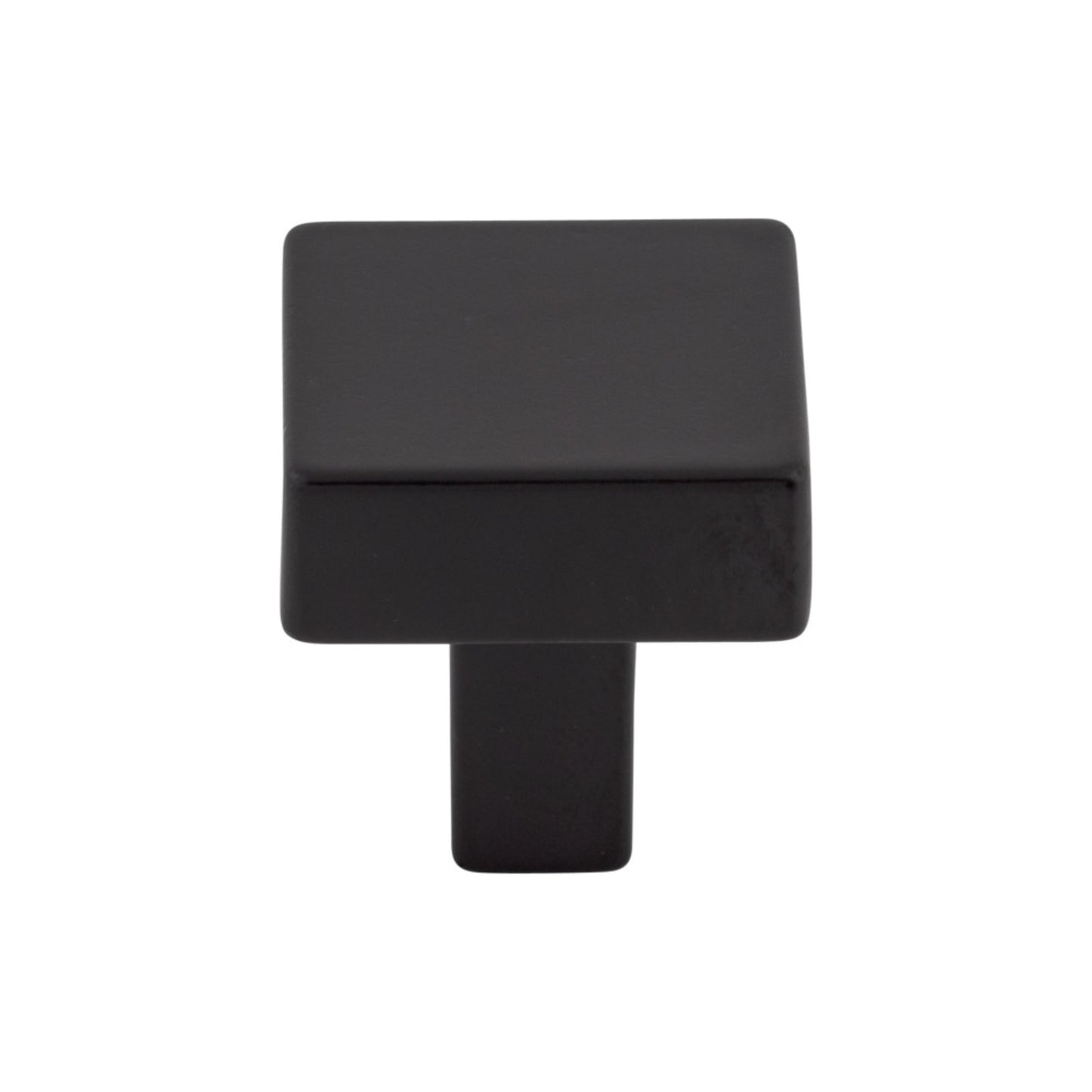 TOP KNOBS TK740BLK Channing 1 1/16" Length Square Knob - Flat Black