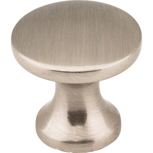 ELEMENTS 3915-SN Slade 1" Diameter Mushroom Knob - Satin Nickel