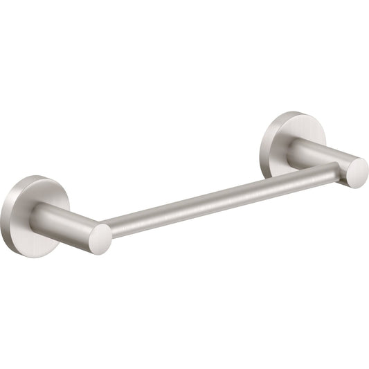 California Faucets 52-9-PC D Street 10-11/16" Towel Bar Bathroom Hardware in Polished Chrome