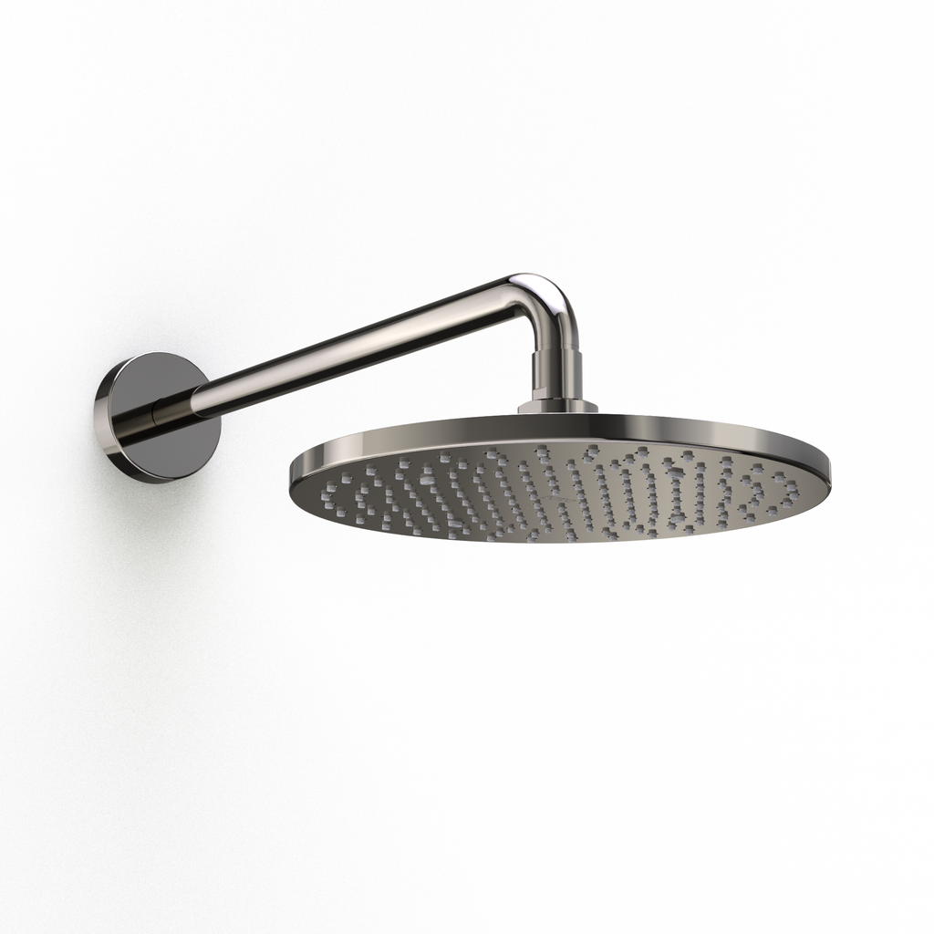 TOTO TBW07002U1#PN G Series 2.5 Gpm Single Spray 10 Inch Round Showerhead With Comfort Wave - Polished Nickel