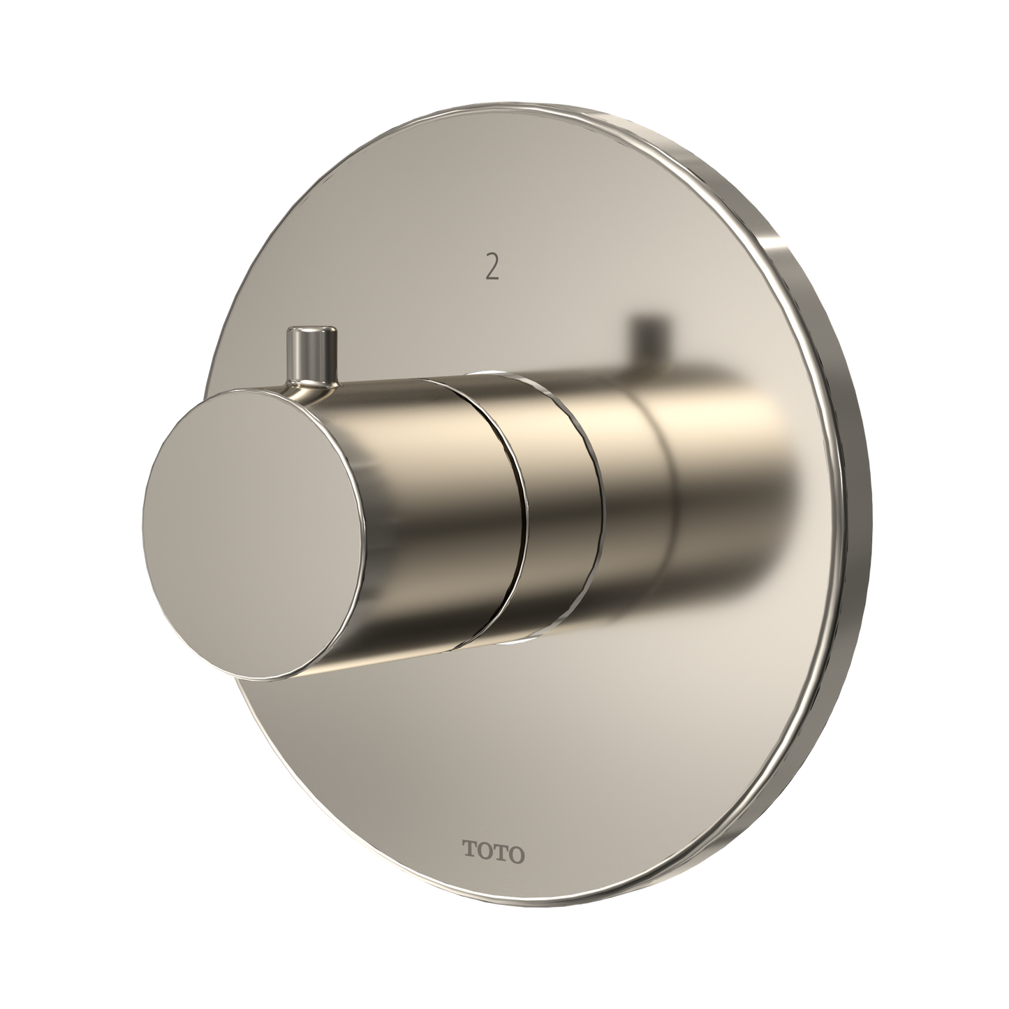 TOTO TBV01103U#PN Round Two-Way Diverter Shower Trim , Polished Nickel