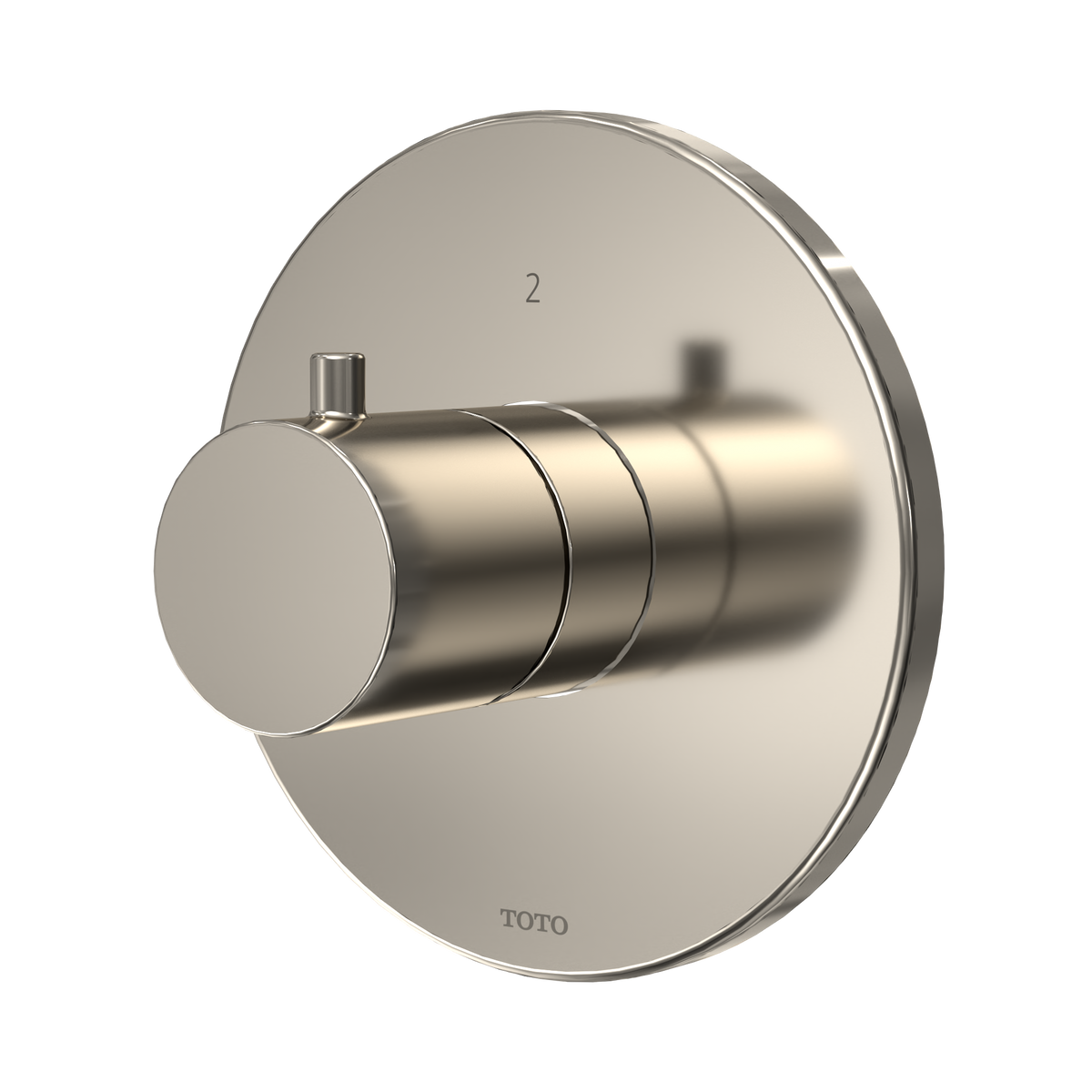 TOTO TBV01103U#PN Round Two-Way Diverter Shower Trim - Polished Nickel
