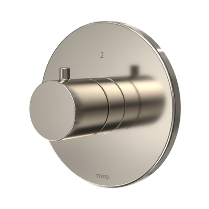 TOTO TBV01103U#PN Round Two-Way Diverter Shower Trim - Polished Nickel