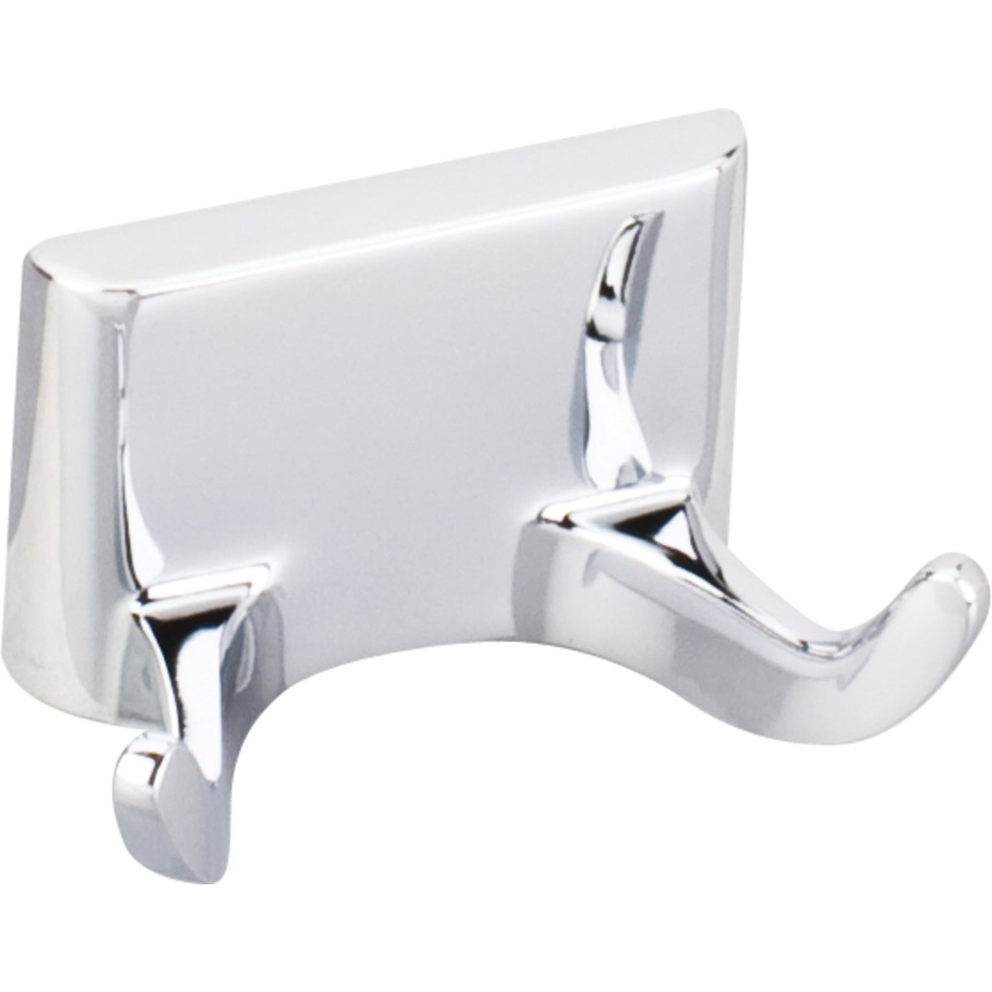 ELEMENTS BHE1-02PC Bridgeport Polished Chrome Double Robe Hook - Contractor Packed - Polished Chrome