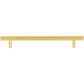 JEFFREY ALEXANDER 845-160BG Dominique 160 mm Center-to-Center Bar Pull - Brushed Gold