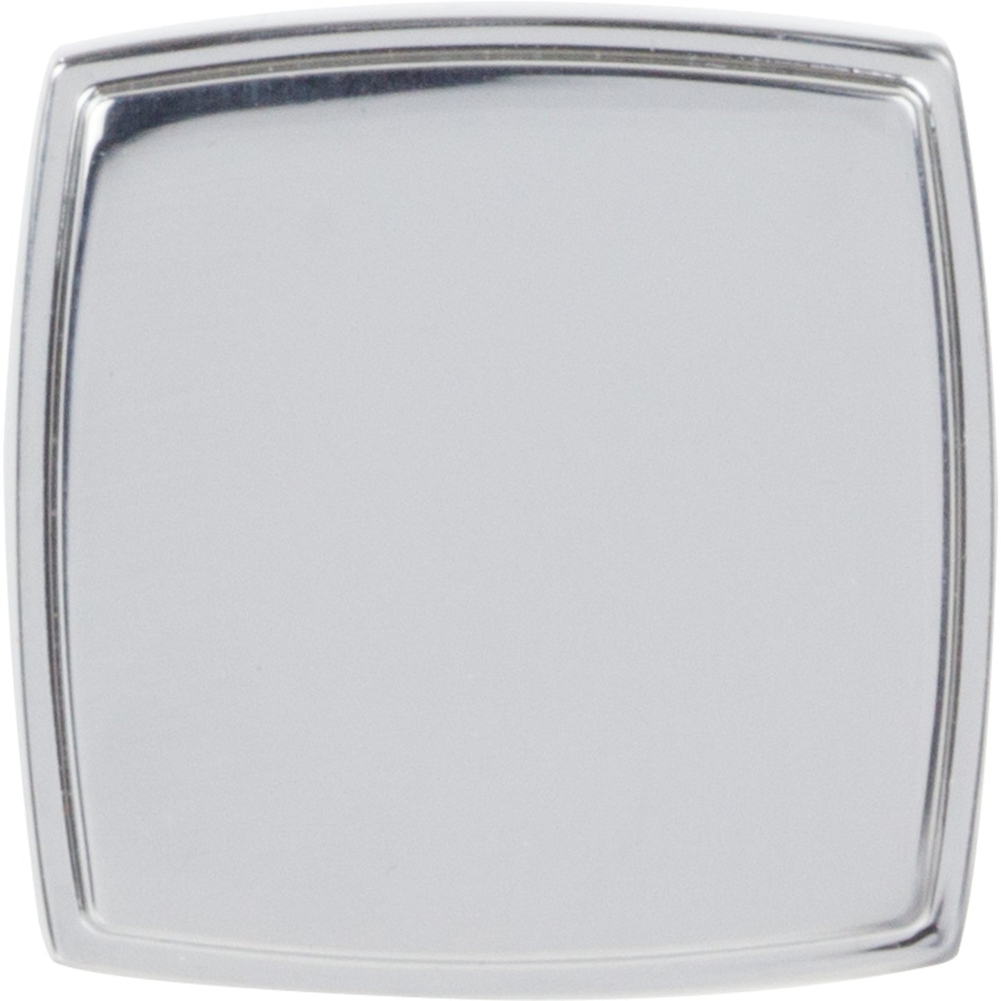 JEFFREY ALEXANDER 141PC Renzo 1-1/4" Diameter Square Knob - Polished Chrome