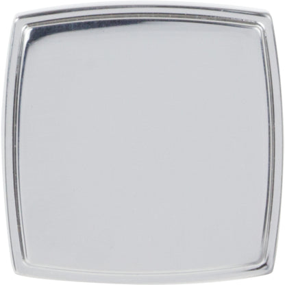 JEFFREY ALEXANDER 141PC Renzo 1-1/4" Diameter Square Knob - Polished Chrome