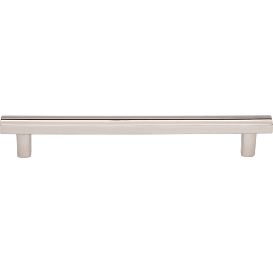 TOP KNOBS TK906PN Hillmont 6 5/16" Center to Center Bar Pull - Polished Nickel