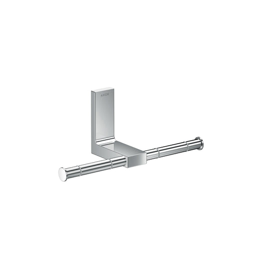 AXOR Universal Rectangular  Toilet Paper Holder Double in Chrome