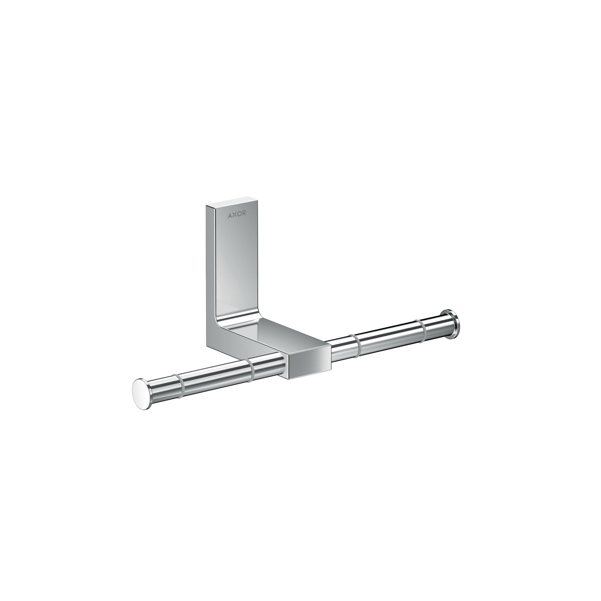AXOR 42657000 Universal Rectangular Toilet Paper Holder Double - Chrome