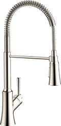 HANSGROHE 04792830 Joleena Semi-Pro Kitchen Faucet, 2-Spray, 1.75 GPM - Polished Nickel