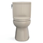 TOTO MS474124CUFG#03 Vespin Ii 1G Two-Piece Elongated 1.0 Gpf Universal Height Toilet With Cefiontect And Ss124 Softclose Seat - Bone