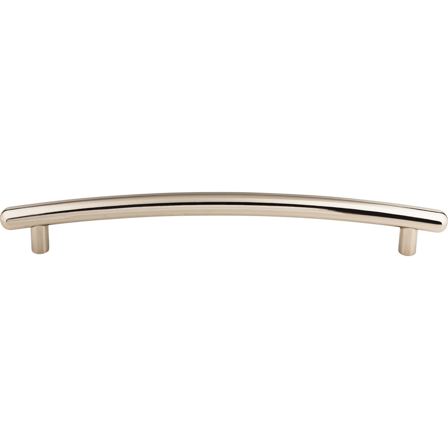 TOP KNOBS TK170PN Curved 12" Center to Center Appliance Pull - Polished Nickel