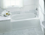 KOHLER K-1184-RA-0 Devonshire 60" X 32" Alcove Bath, Right Drain - White