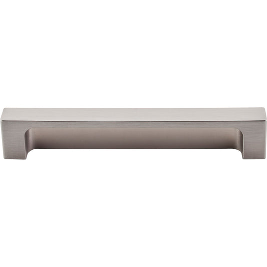 TOP KNOBS TK276BSN Modern Metro 5" Center to Center Finger Pull - Brushed Satin Nickel