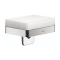 AXOR 42819000 Universal SoftSquare Soap Dispenser with Shelf - Chrome