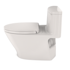 TOTO MS642124CEFG#11 Nexus One-Piece Elongated 1.28 Gpf Universal Height Toilet With Cefiontect And Ss124 Softclose Seat - Colonial White