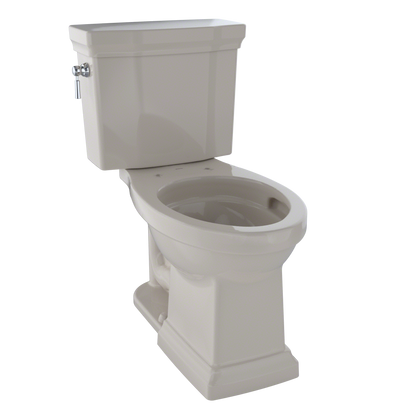 TOTO CST404CEFG#03 Promenade Ii Two-Piece Elongated 1.28 Gpf Universal Height Toilet With Cefiontect - Bone