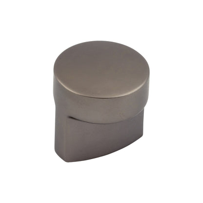 TOP KNOBS TK3040AG Hartridge 1 1/8" Length Cylindrical Knob - Ash Gray