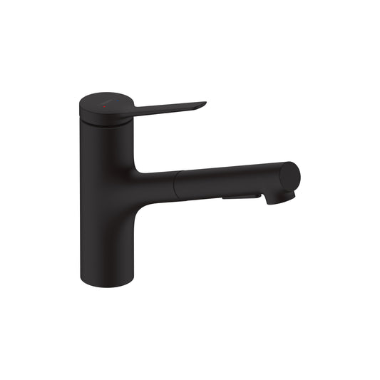 HANSGROHE 74810671 Zesis  Kitchen Faucet 2-Spray, Pull-Out, 1.5 GPM in Matte Black
