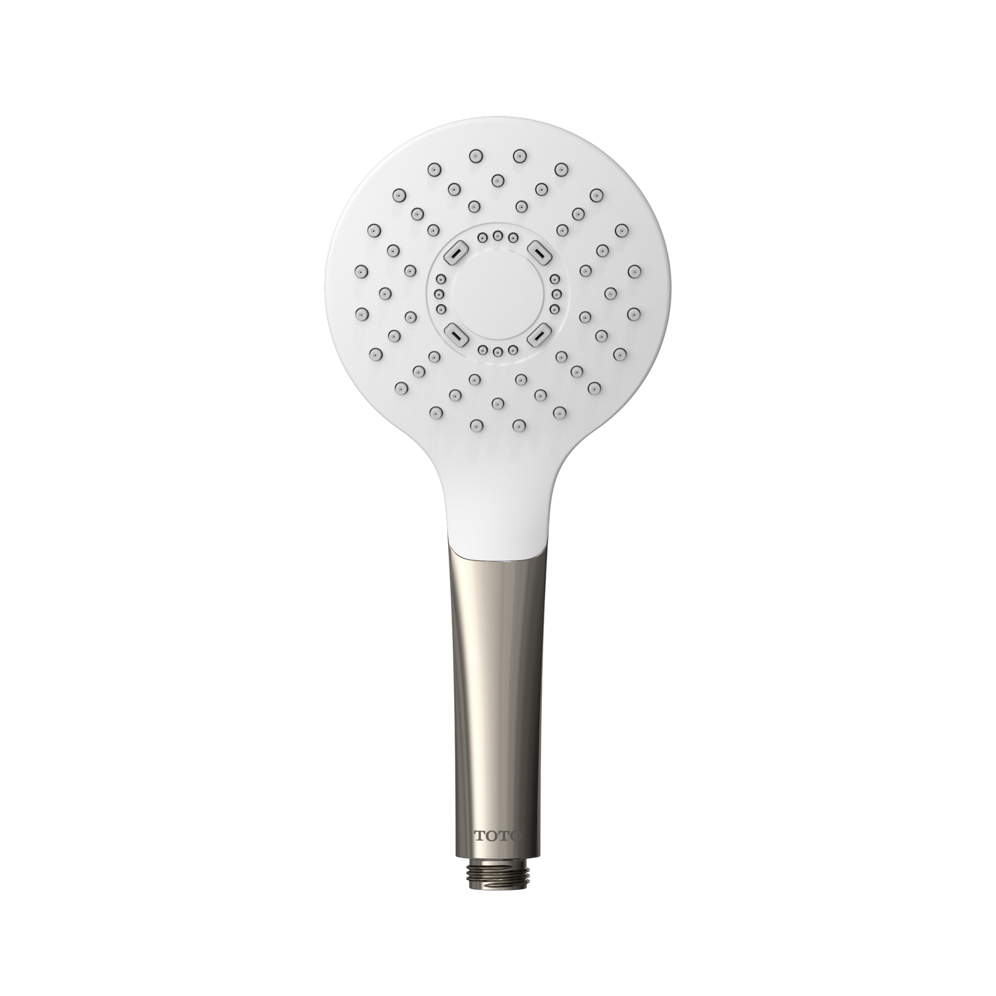 TOTO TBW01009U4#PN G Series 1.75 GPM Single Spray 4 inch Round Handshower with COMFORT WAVE Technology , Polished Nickel