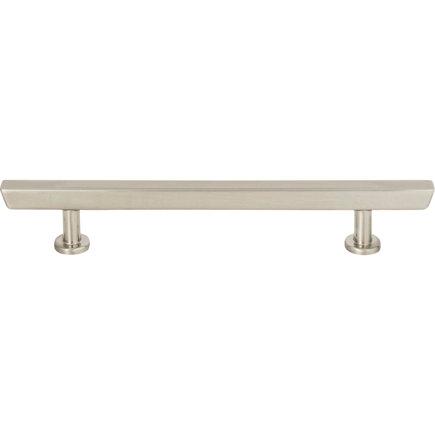 ATLAS 415-BRN Tiki Hut 5 1/16" Center to Center Bar Pull , Brushed Nickel