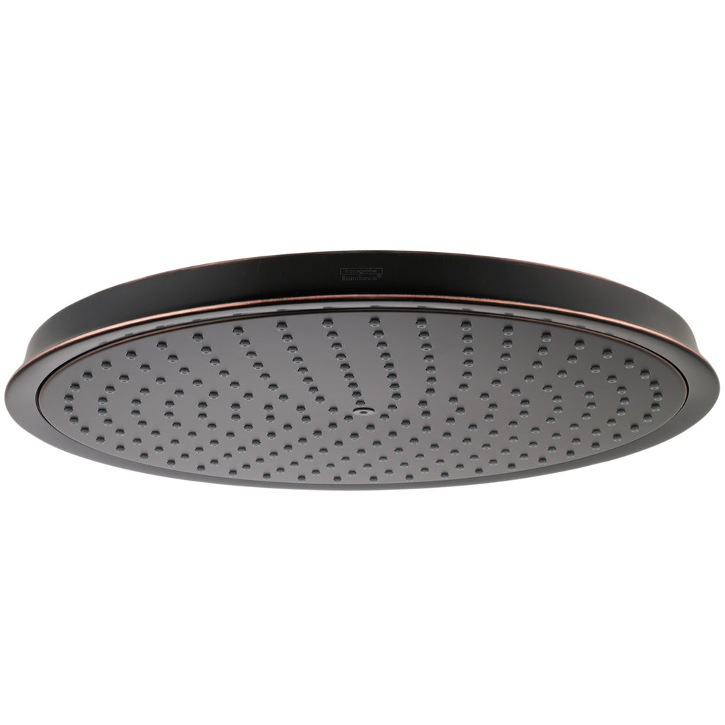 HANSGROHE 28428921 Raindance Classic Showerhead 300 1-Jet, 2.5 GPM - Rubbed Bronze