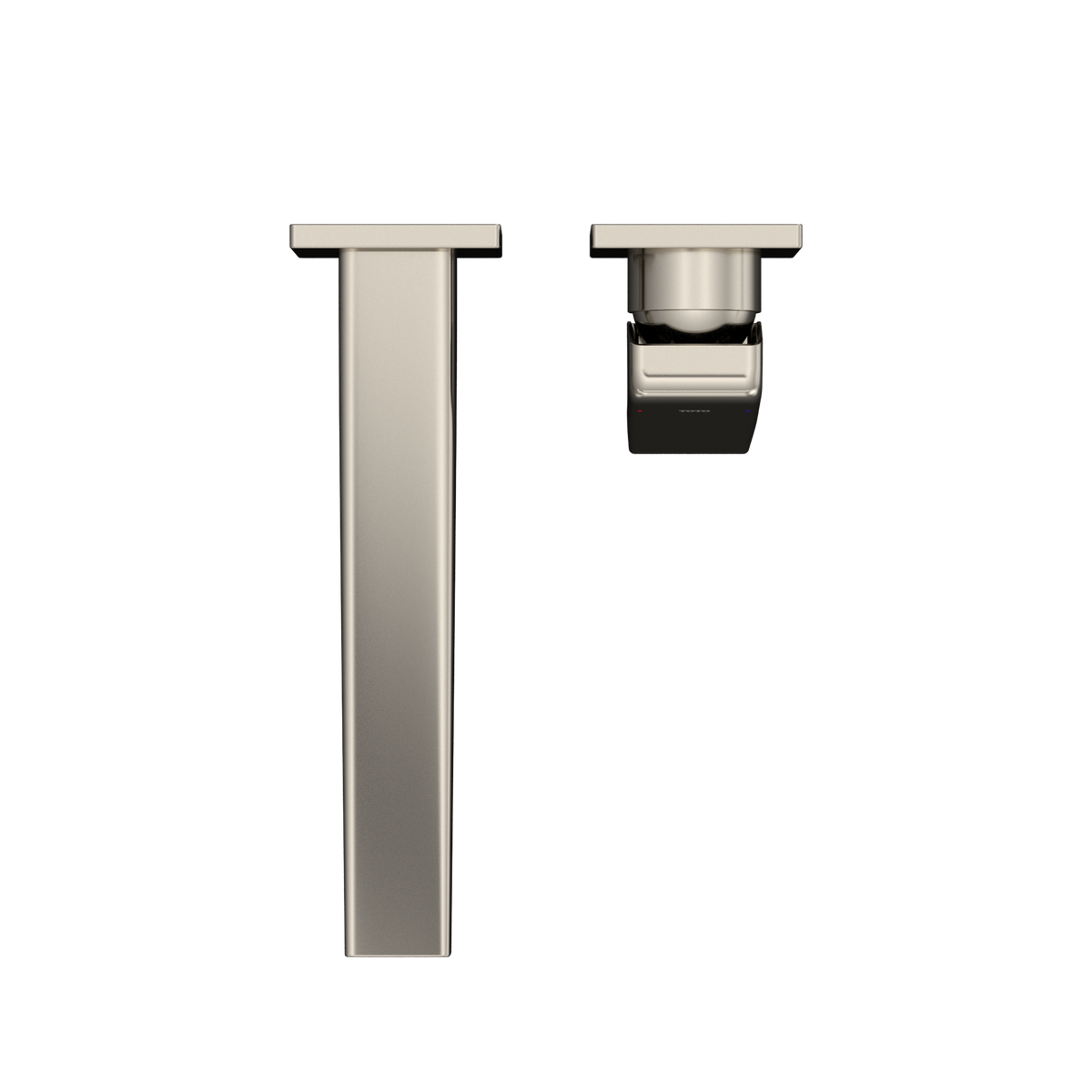 TOTO TLG10308U#PN Gb 1.2 Gpm Wall-Mount Single-Handle Long Bathroom Faucet With Comfort Glide Technology - Polished Nickel
